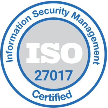 ISO 27017 certified